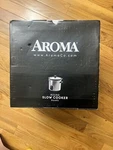 Aroma Housewares 3 Quart Slow Cooker Crock Pot Stainless Steel Silver. Fixed Price $49.99.