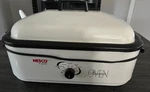 Nesco 18 Qt Roaster Model 4208-14 White. Fixed Price $50.00.