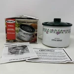 Rival Little Dipper Crock Pot Vtg 16 Oz Mini W Lid For Hot Dips, Fondue & Sauces. Fixed Price $34.95.