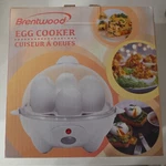 Brentwood Electric 7 Egg Cooker Auto Shut Off In White. Fixed Price $23.99.