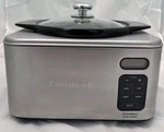 Cuisinart Programmable Slow Cooker 4QT PSC-400 Stainless Steel Clean Works. Fixed Price $49.92.