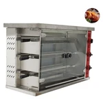 Techtongda Commercial Gas 15CHICKEN Rotisserie Machine Oven 3ROLL. Fixed Price $1840.47.