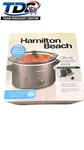 Hamilton Beach Qt Black Stoneware Slow Cooker 33231 - Open Box. Fixed Price $38.68.