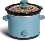 2QT Mini Electric Round Slow Cooker - Adjustable Settings, Removable Stoneware P. Fixed Price $52.54.