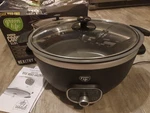 Greenlife 8QT Quart Slow Cooker Non-toxic Ceramic Nonstick Programmable Black. Fixed Price $59.99.