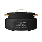 6-QT Stylish 10-IN-1 Multi-cooker By Drew Barrymore W/ Steam Rack, Black. Fixed Price $119.95.