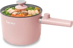 Hot Pot Electric, 1.5L Ramen Cooker, Portable Non-stick Frying Pan,. Fixed Price $45.93.