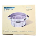 Caraway Qt Stainless Steel Steamer W/ Handles CW-STM3-SLS New. Fixed Price $50.00.