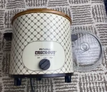 Rival Crock-pot 3100P Vintage 3.5 Qt Stoneware Slow Cooker Tested. Fixed Price $39.99.