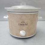 Rival Qt Quart Small Crock Pot Stoneware Slow Cooker Model SCR200.. Fixed Price $24.99.