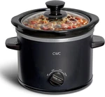 2QT Mini Electric Round Slow Cooker - Adjustable Settings, Removable Stoneware P. Fixed Price $54.99.