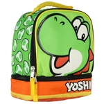 Super Mario Yoshi Lunch Box Dual Compartment Insulated Tote 10". Fixed Price $24.99.