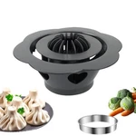 Mdjvlnq Big Dumpling Maker Momo MACHINE,6.57" Baozi Large, Gray. Fixed Price $25.46.