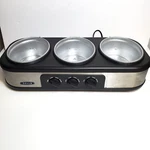 Sensio Bella YDE-112 Triple Slow Cooker Replacement Crock Pot Base Only; Tested. Fixed Price $13.95.