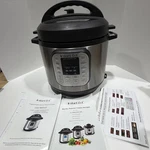 Instant Pot Ip-duo 80 V2 Pressure Cooker Canner Qt. Fixed Price $49.95.