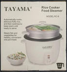 New!!! Tayama RC-8 Rice Cooker & Food Steamer 16 Cup Cooked In White Box. Fixed Price $24.99.