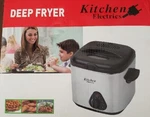 New Kitchen Electric Deep Fryer Adjustable Thermostate 1000W KE1L554SS Non Stick. Fixed Price $15.00.