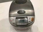 Zojirushi 5.5 Cup Micom Rice Cooker & Warmer Stainless NS-TSC10. Fixed Price $70.00.
