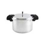 Stovetop Pressure Cooker 16QT Jumbo Regulator Side Handles Silver A417 Imusa. Fixed Price $179.99.