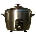 Sunpentown SC-886 Rice Cooker, 3-CUP, Stainless Steel, Mr. Auto Shutoff. Fixed Price $99.95.