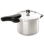 Presto 01264 6-QUART Aluminum Pressure Cooker, Silver Quarts,. Fixed Price $89.19.