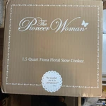 Hamilton Beach The Pioneer Woman 1.5 Quart Fiona Floral Slow Cooker New Sealed. Fixed Price $19.99.