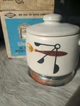 Vintage West Bend 3288 Electric Buffet-patio Server Stoneware Separate Base 2Q. Fixed Price $16.99.