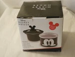 Disney Mickey Mouse .65 Quart Mini Crock Removeable Stoneware Face. Fixed Price $25.95.