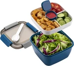 Freshmage Salad Lunch Container To Go, 52-OZ Bowls With 3 Compartments,. Fixed Price $15.11.