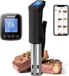 Wifi Sous Vide Cooker With App Control & 14 Recipes - 1000W Power. Fixed Price $127.99.