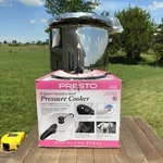 Presto 6-QUART Stainless Steel Pressure Cooker 01365 Dishwasher Safe Brand New. Fixed Price $55.00.