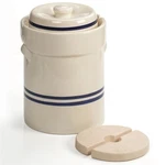 Ohio Stoneware Striped European-style Fermenting Crock 3 Gallon. Fixed Price $153.98.
