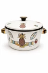 Vintage George Briard Ambrosia Enamel Cooking Pot With Lid Mid Century Kitchen. Fixed Price $34.99.