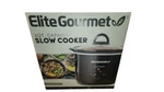 Elite Gourmet Slow Cooker 3 Qt Capacity -new. Fixed Price $49.99.