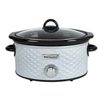 Brentwood Appliances SC-140W 4.5-QUART Scallop Pattern Slow Cooker White. Fixed Price $58.36.