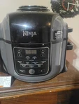 Ninja OP301 Electric Pressure Cooker 6.5 Qt Air Crisp Digital Timer Black/gray. Fixed Price $45.00.