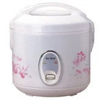 Sunpentown SC-0800P Rice Cooker, 4-CUP, White/pink, Mr. Auto Shutoff. Fixed Price $69.95.