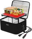 Aotto Portable Oven, Electric Lunch Box Food Heater - 12V/24V/110V Black. Fixed Price $75.97.