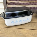 Vtg 1990 West Bend Slow Cooker Griddle Roaster Oven Ready #84624 Blue Flower Usa. Fixed Price $23.00.