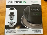 Sousvide Art 7-IN-1 Instant Pot Air Fryer Lid 8 Qt Presets Black CRL-10. Fixed Price $18.00.