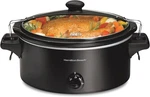 Hamilton Beach Stay Go Portable Slow Cooker With Lid Lock, Dishwasher-safe Cr. Fixed Price $81.84.