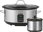 Kenmore Programmable 7 Qt (6.6L) Slow Cooker With Dipper Sauce-warmer, Black And. Fixed Price $222.99.
