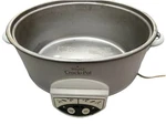 Rival Crock Pot Smart Stoneware Slow Cooker Oval White 6QT SCVP609 Base Only. Fixed Price $29.99.