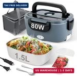 Electric Lunch Box, 80W Heated For Adults, 1.5L Portable Fast Heating. Fixed Price $40.67.