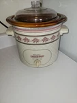 Vintage Rival Crock Pot 3150/2 Slow Cooker 3.5 Qt Removable Stoneware Works. Fixed Price $29.99.