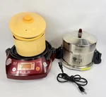 Ocoo OC-8600RU Korean All One Cooking System Double Boiler Excellent Complete. Fixed Price $302.20.