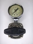 Binks 85-215 Stainless Steel Spray Gun Pressure Pot Regulator & Gauge. Fixed Price $150.00.