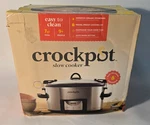 Crock-pot 7QT Slow Cooker Carry Programmable Easy-clean 3 Settings. Fixed Price $69.99.