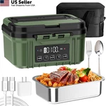 Fervinow Cordless Electric Lunch Box For Adults Large, Green. Fixed Price $105.65.