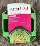 Instant Pot Silicone Steamer Basket Green 6 & 8 Quart Compatible Bpa Free New. Fixed Price $11.62.
